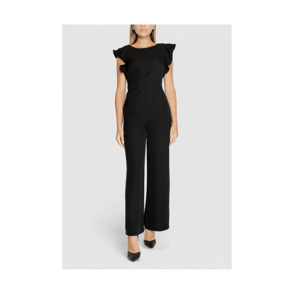 RINASCIMENTO Zwart Polyester Jumpsuit & Blazer Black Dames