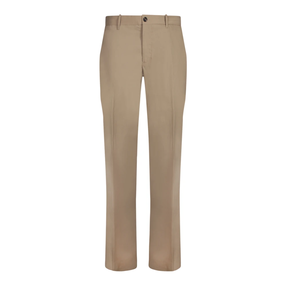 Incotex Men's Beige Stylish Trousers For