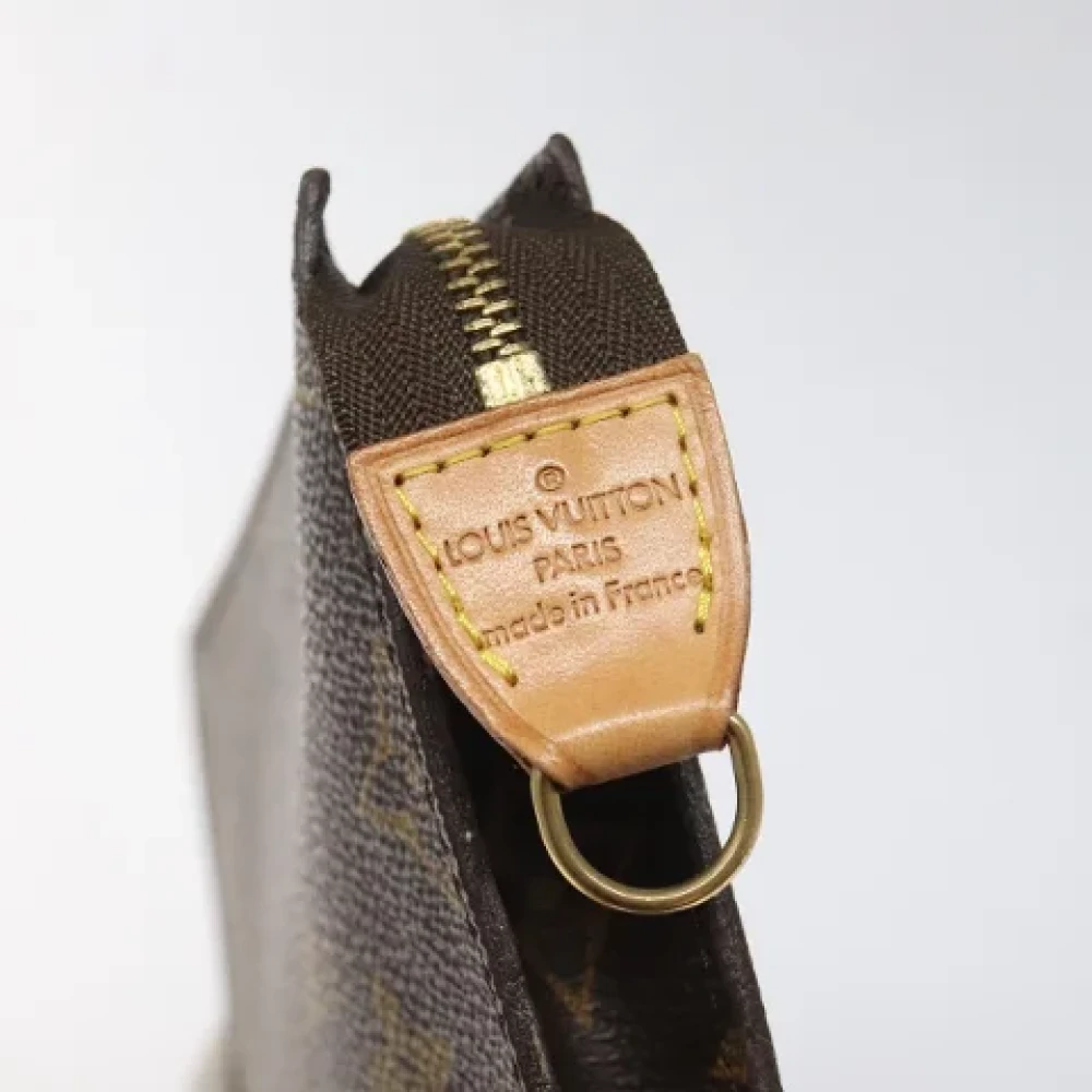 Louis Vuitton Vintage Pre-owned Canvas pouches Brown Dames