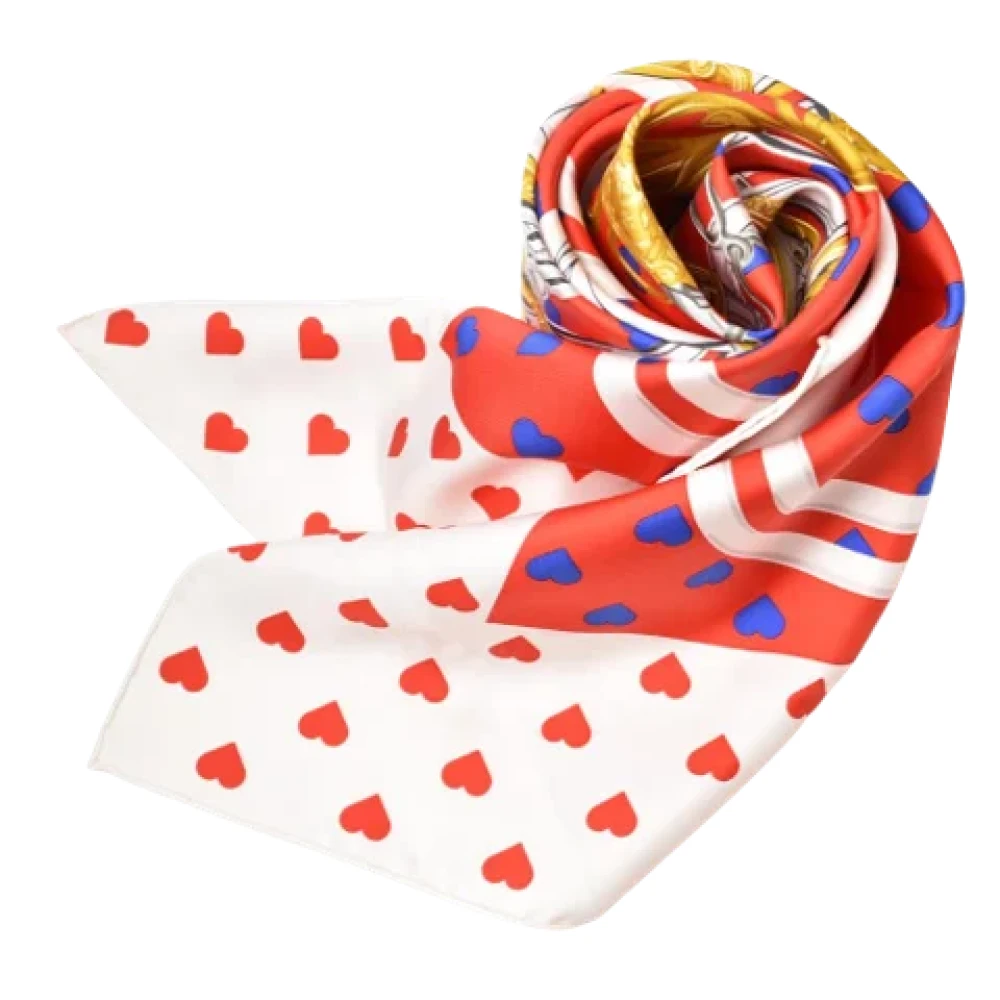 Hermès Vintage Pre-owned Canvas scarves Multicolor Dames