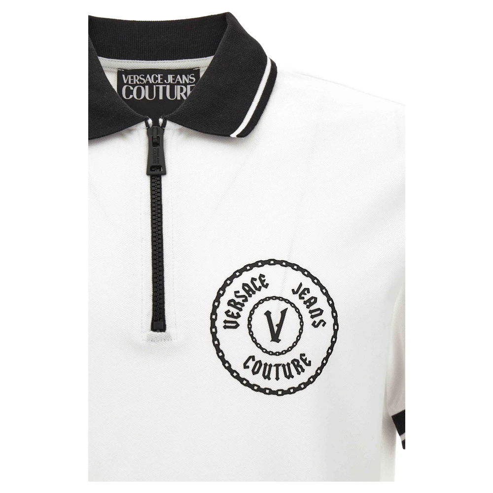 Versace Jeans Couture T-shirts en Polos White Heren