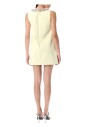 robe-jaune-mini-elegante-occasion