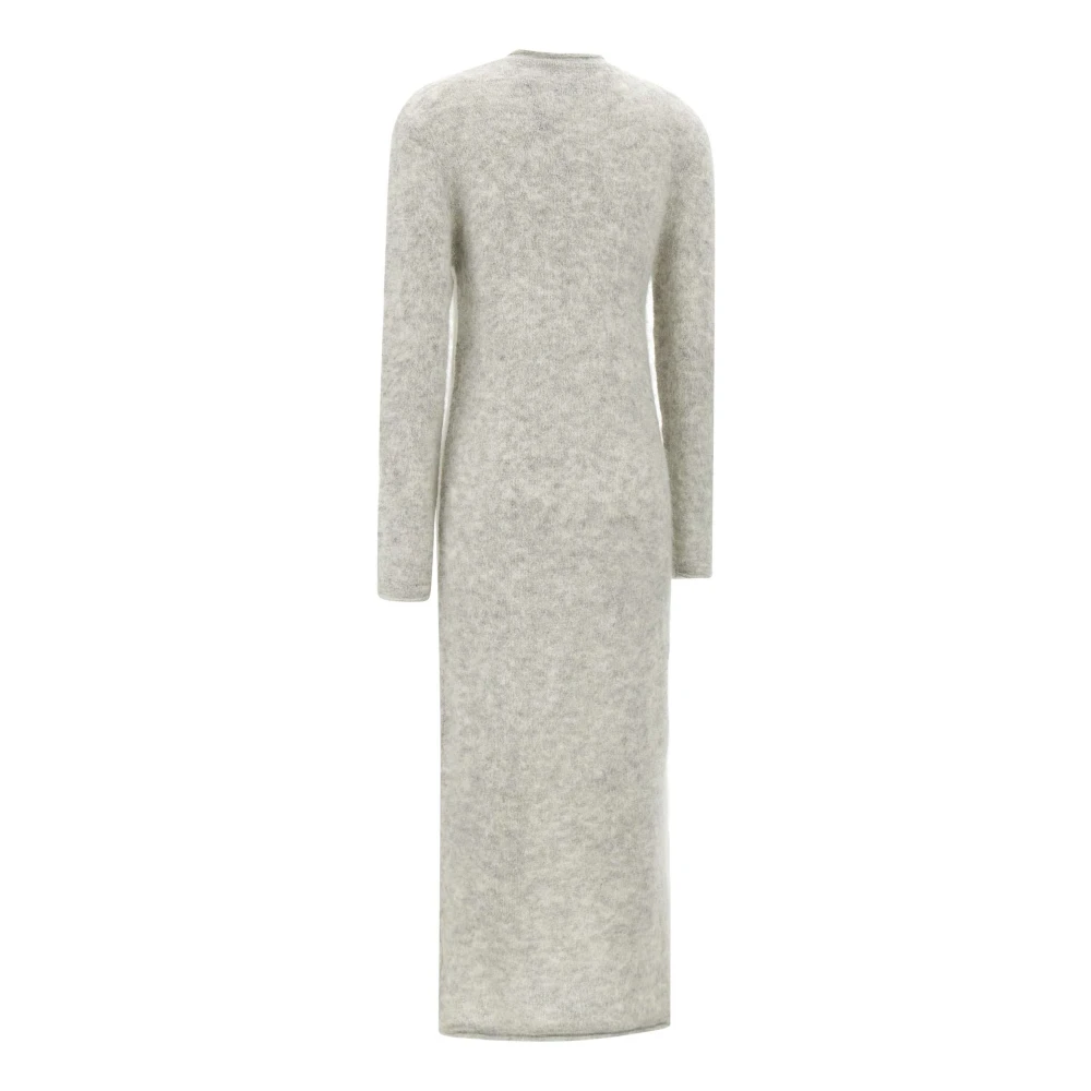Holzweiler Zachte Grijze Alpaca Blend Jurk Gray Dames