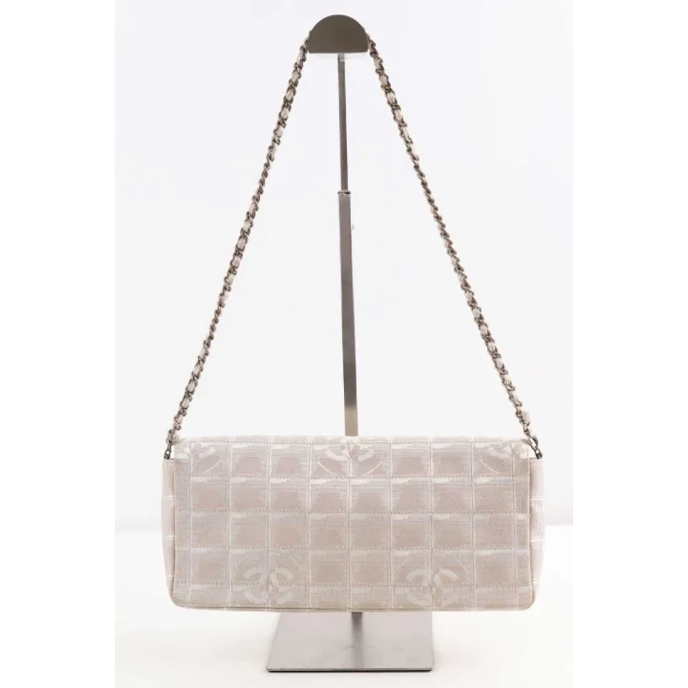Chanel Vintage Pre-owned Leather shoulder-bags Beige Dames