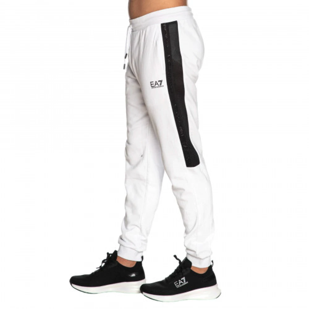 Emporio Armani EA7 Witte 3Dpp76 Pjeqz Joggingbroek White Heren