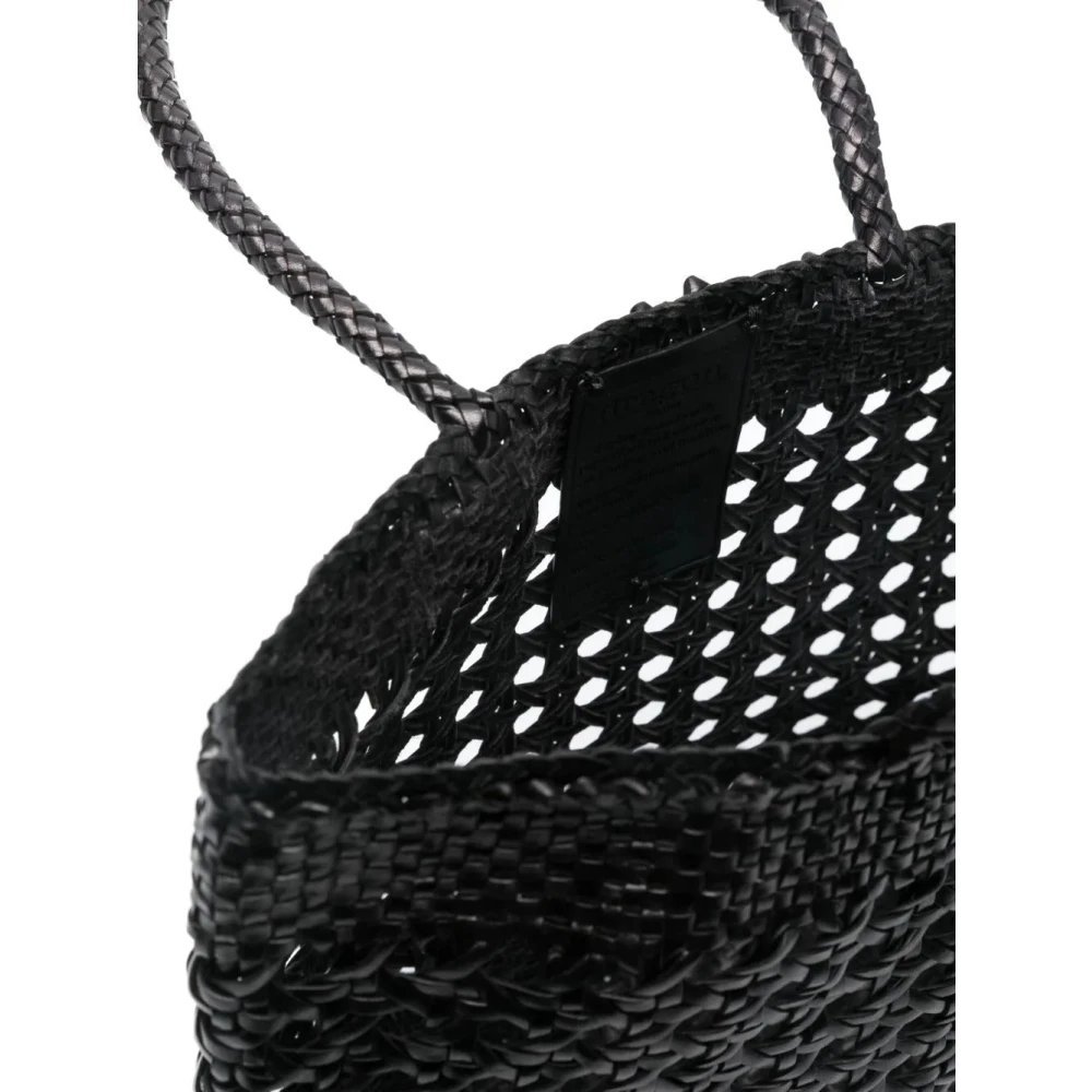 Dragon Diffusion Handgeweven Eclipse Manden Tas Black Dames