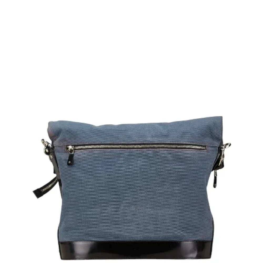 Celine Vintage Pre-owned Canvas handbags Black Dames