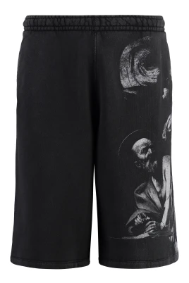 Printed Sweatshorts