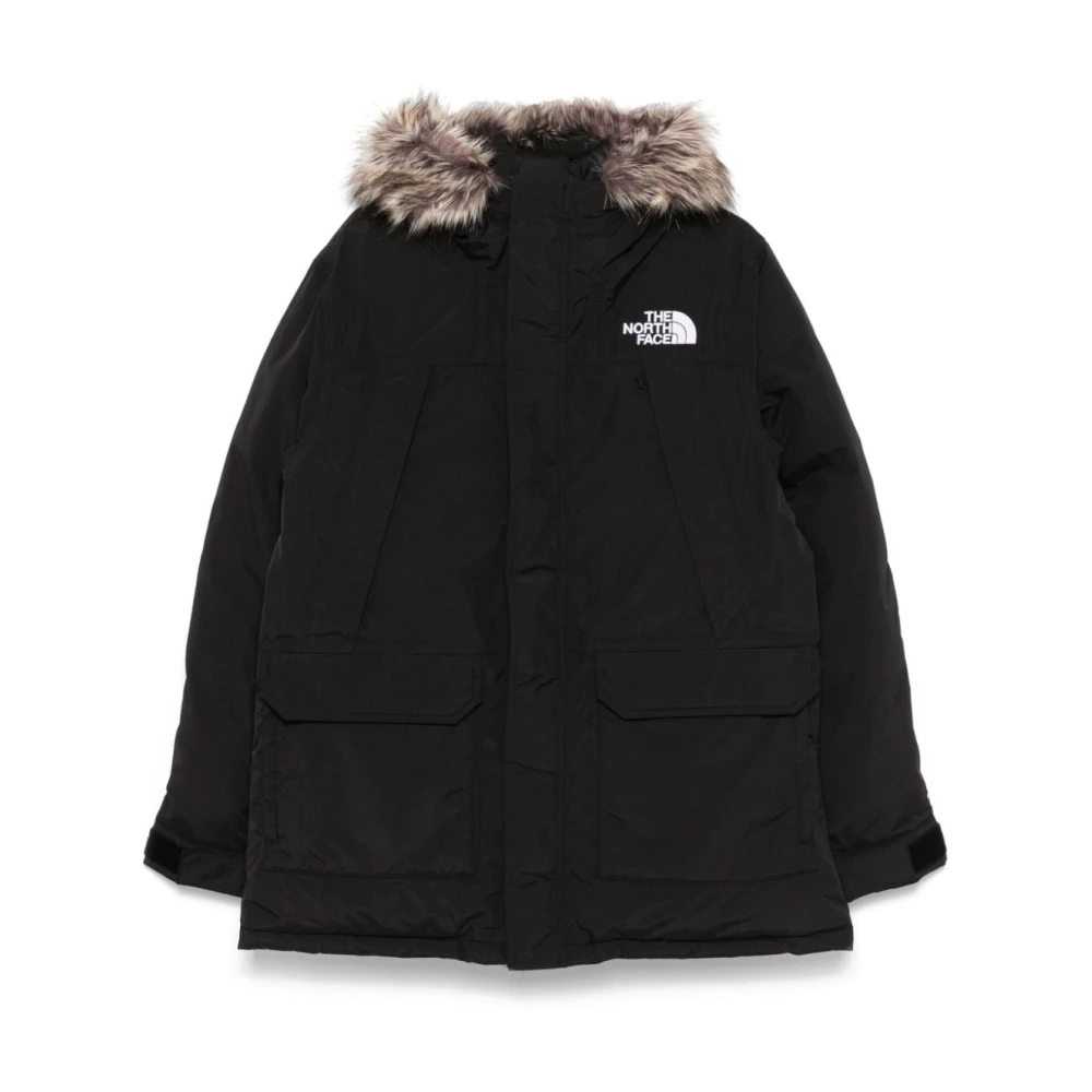 The North Face Blå Parka för Män Aw24 Black, Herr