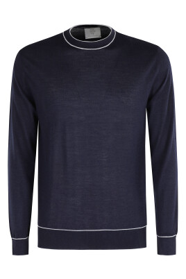 pull-col-rond-en-melange-de-soie-bleue
