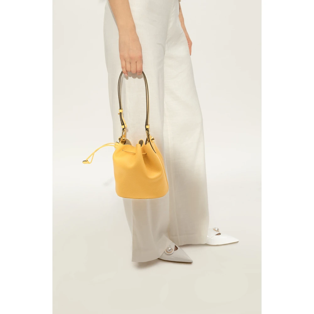 Furla Schoudertas Sfera Mini in emmerstijl Yellow Dames