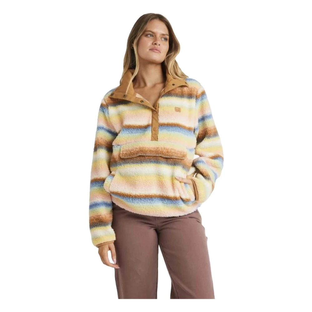 Billabong Switchback Pullover Fleece Kleding Multicolor Dames