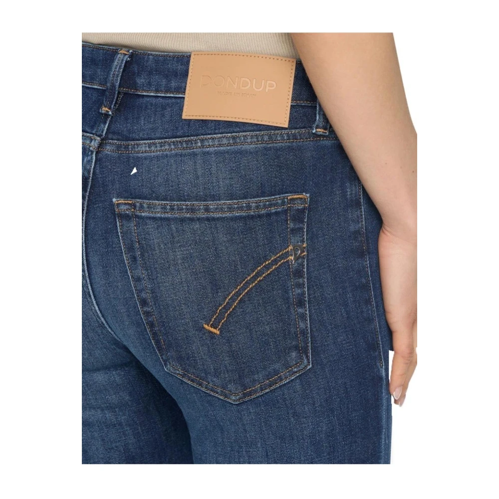 Dondup Katoenen jeans voor een stijlvolle look Blue Dames