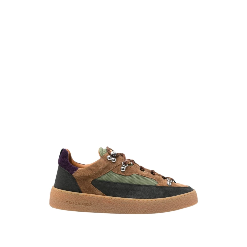 Dsquared2 Brown Trainers - Male - Sneakers - 7 Uk - Shoes