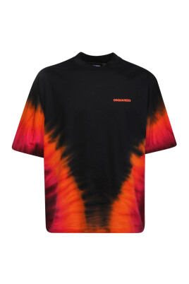t-shirt-noir-a-motif-tie-dye-pour-homme