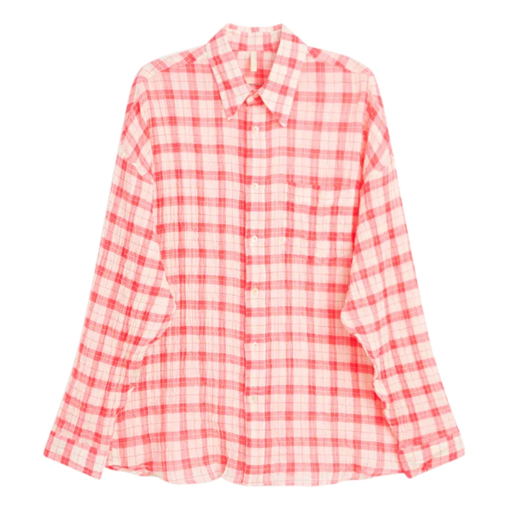 Sunflower Pink Casual Shirts, Male, Xl, Stable Shirt