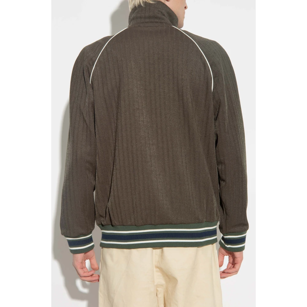 Golden Goose Sweatshirt met logo Green Heren