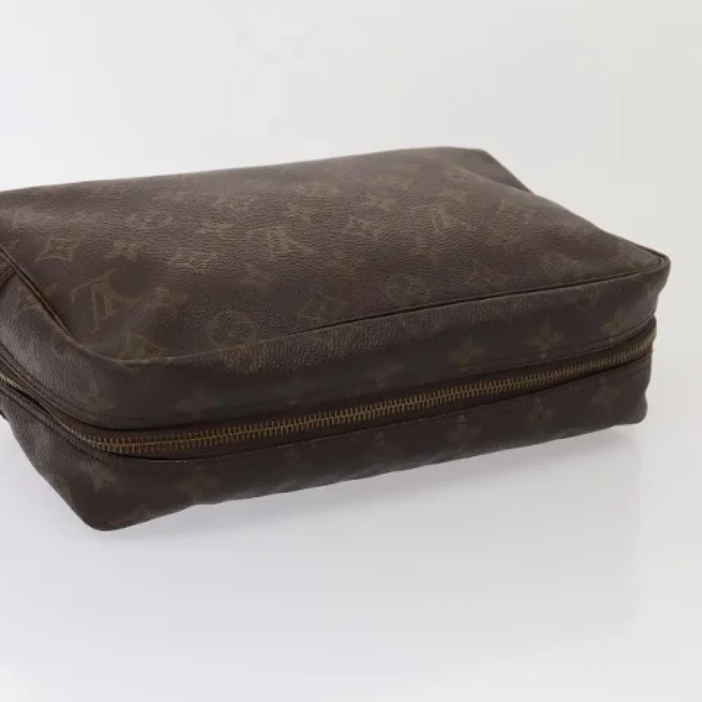 Louis Vuitton Vintage Pre-owned Canvas clutches Brown Dames