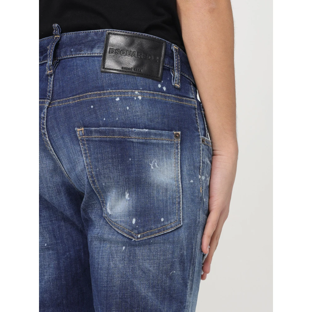 Dsquared2 Skater Jean Broek voor Mannen Blue Heren