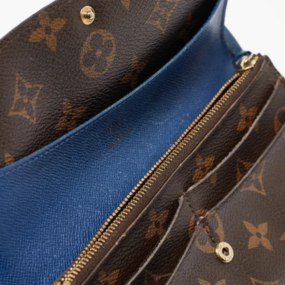 Louis Vuitton Vintage Pre-owned Coated canvas wallets Brown Dames