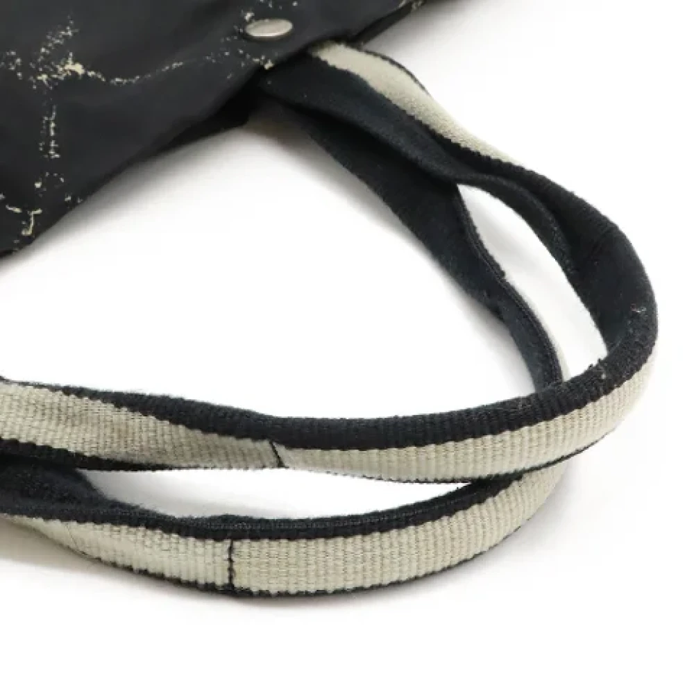 Chanel Vintage Pre-owned Nylon chanel-bags Black Dames