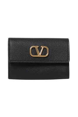 sort-rockstud-nogleholder-pung