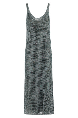 mesh-openwork-maxi-dress-green-sequins