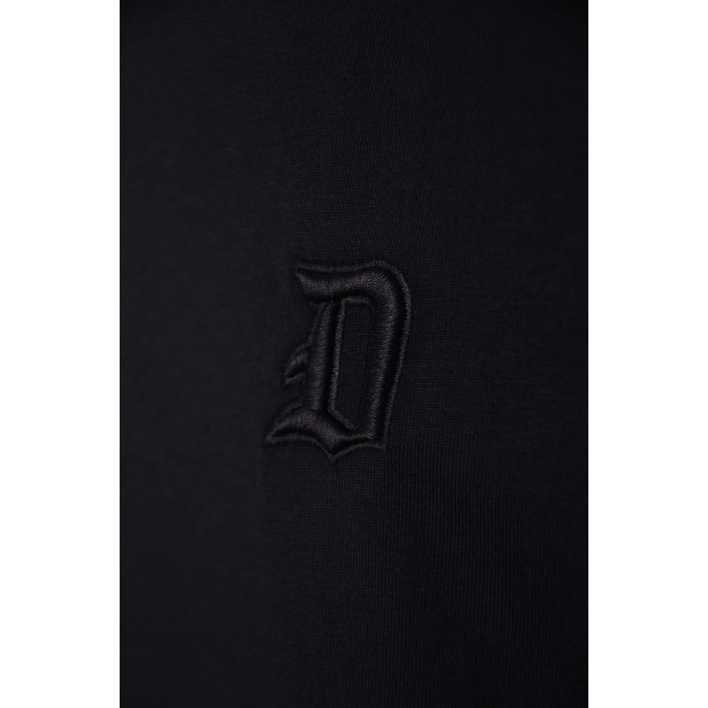 Dondup Stijlvolle T-shirts en Polos Black Heren