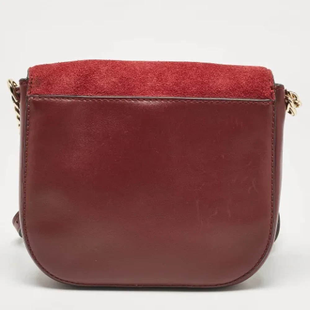 Michael Kors Pre-owned Leather shoulder-bags Red Dames