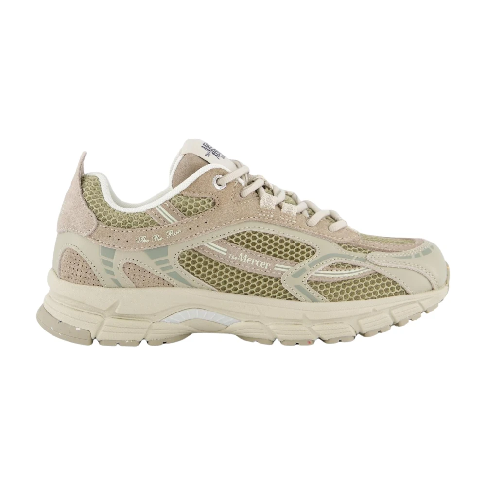 Mercer Amsterdam Suede Re-Run Dames Sneakers Dames Schoenen Beige