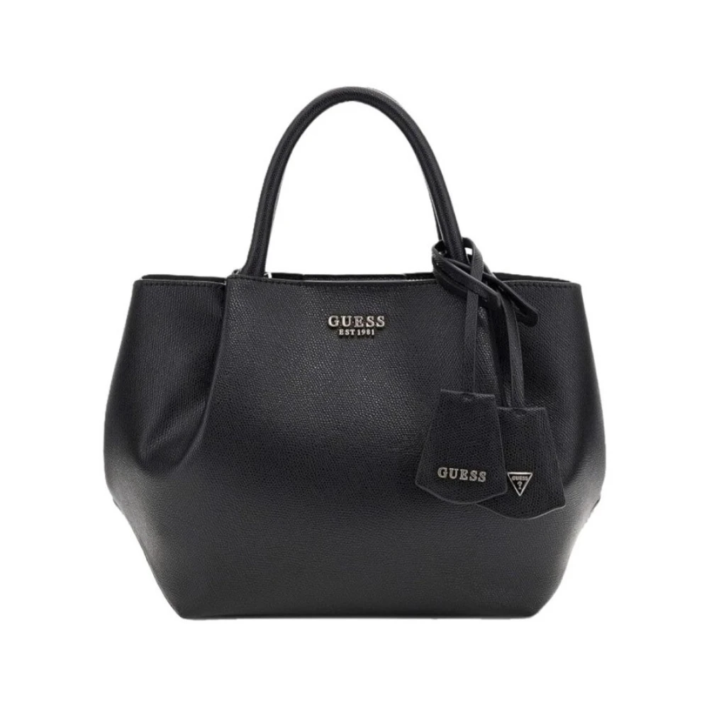 Guess , Handbags, Female, Black, One Size, Amorette Girlfriend Satchel - Image 7