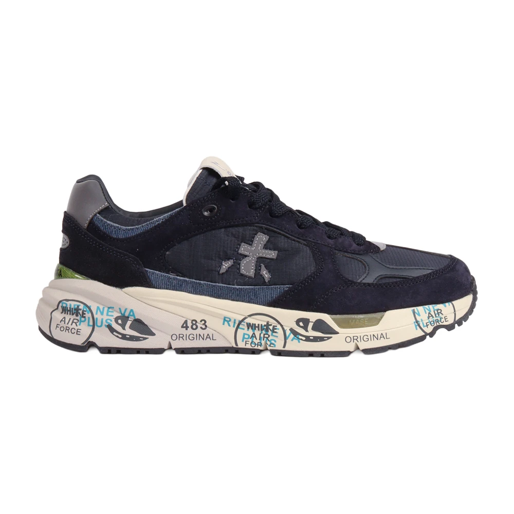 Premiata Mase Sneakers Heren Schoenen Blauw