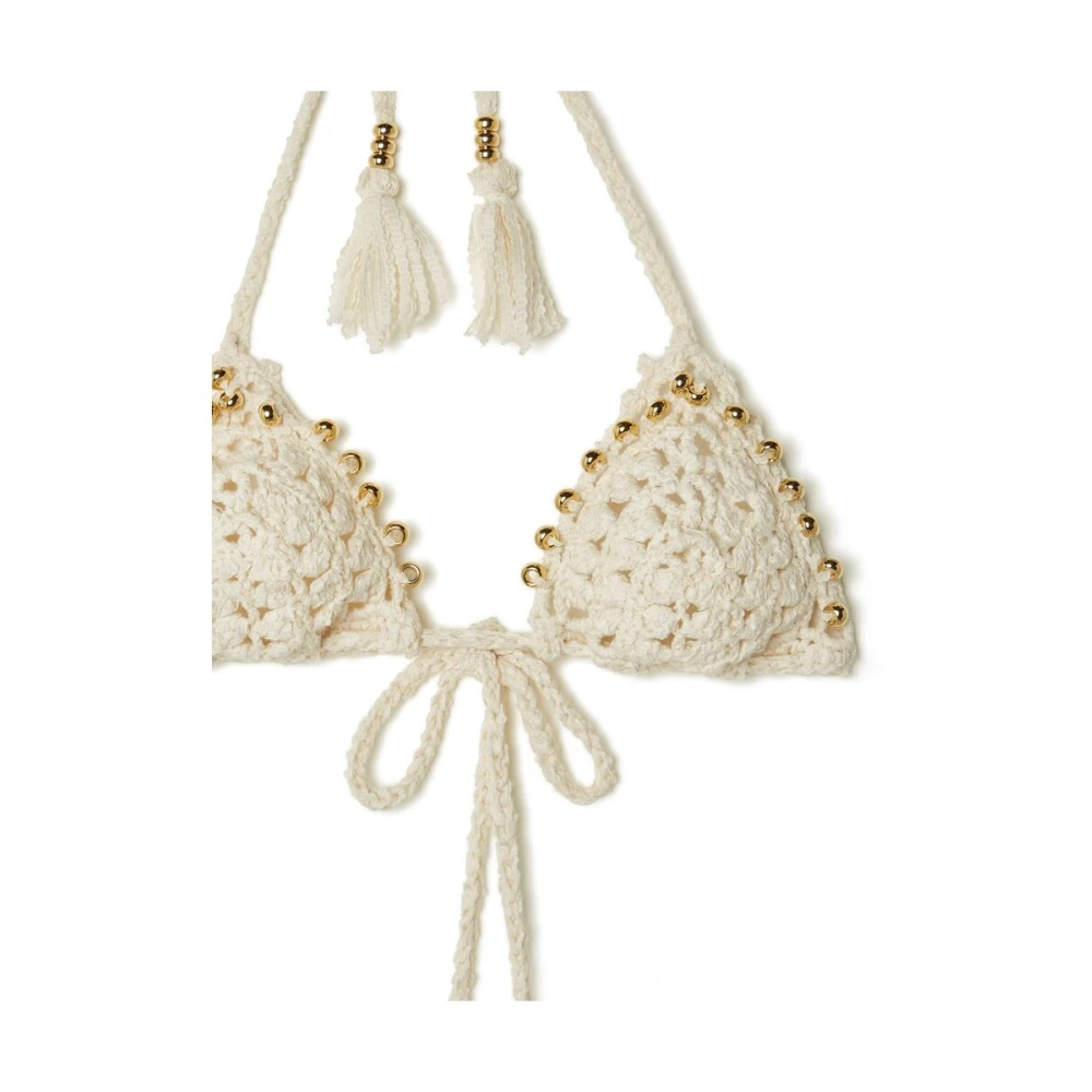 Alanui Strandkleding met kralenversiering Beige Dames