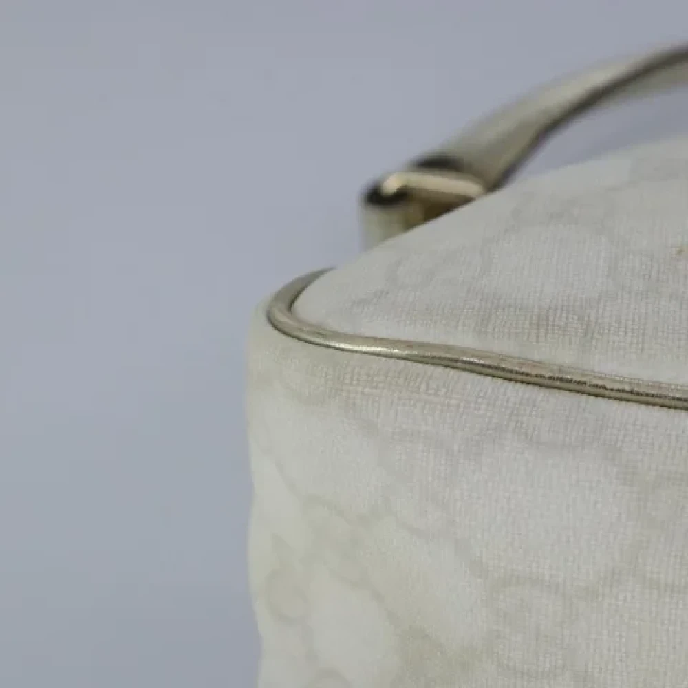 Gucci Vintage Pre-owned Canvas gucci-bags White Dames