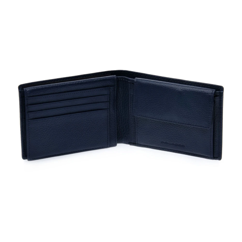 Piquadro Blauwe Portemonnee Blue Dames