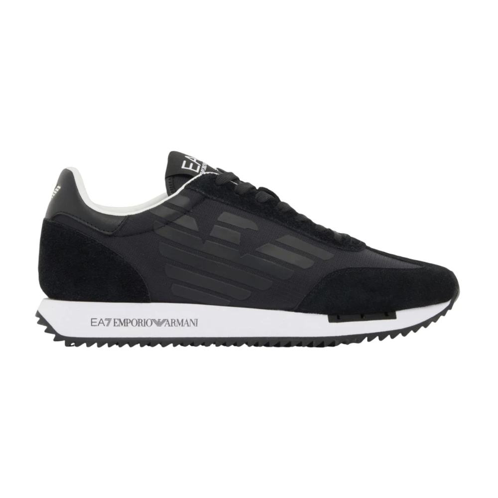 Emporio Armani Ea7 Mannelijk Zwart Schoenen Heren, 44 Eu, Sneakers