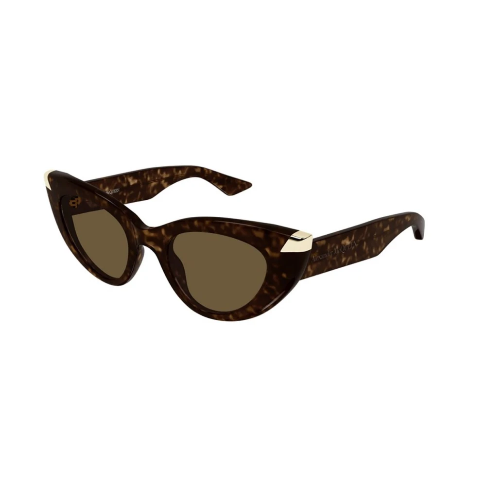 Alexander Mcqueen Unisex Brown Authentic Glasses With Top-Notch Service