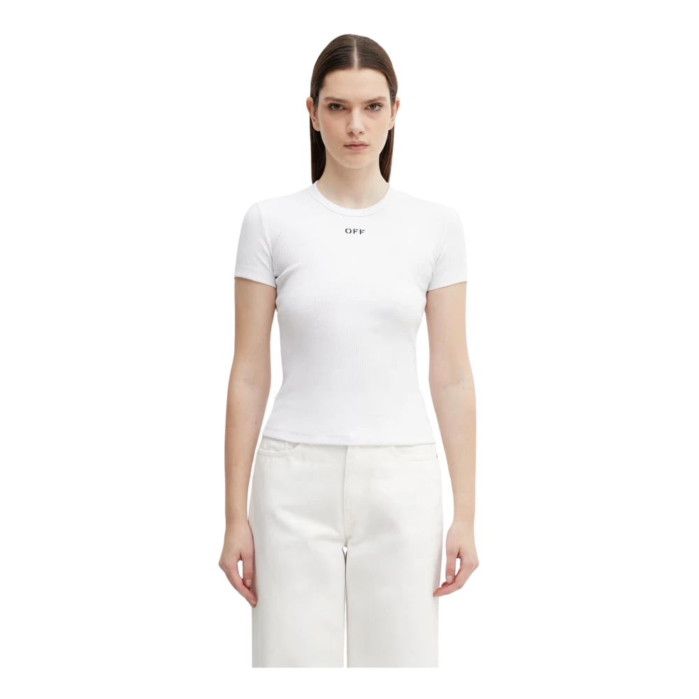 Off White Donna Bianco Off Top, M, New,