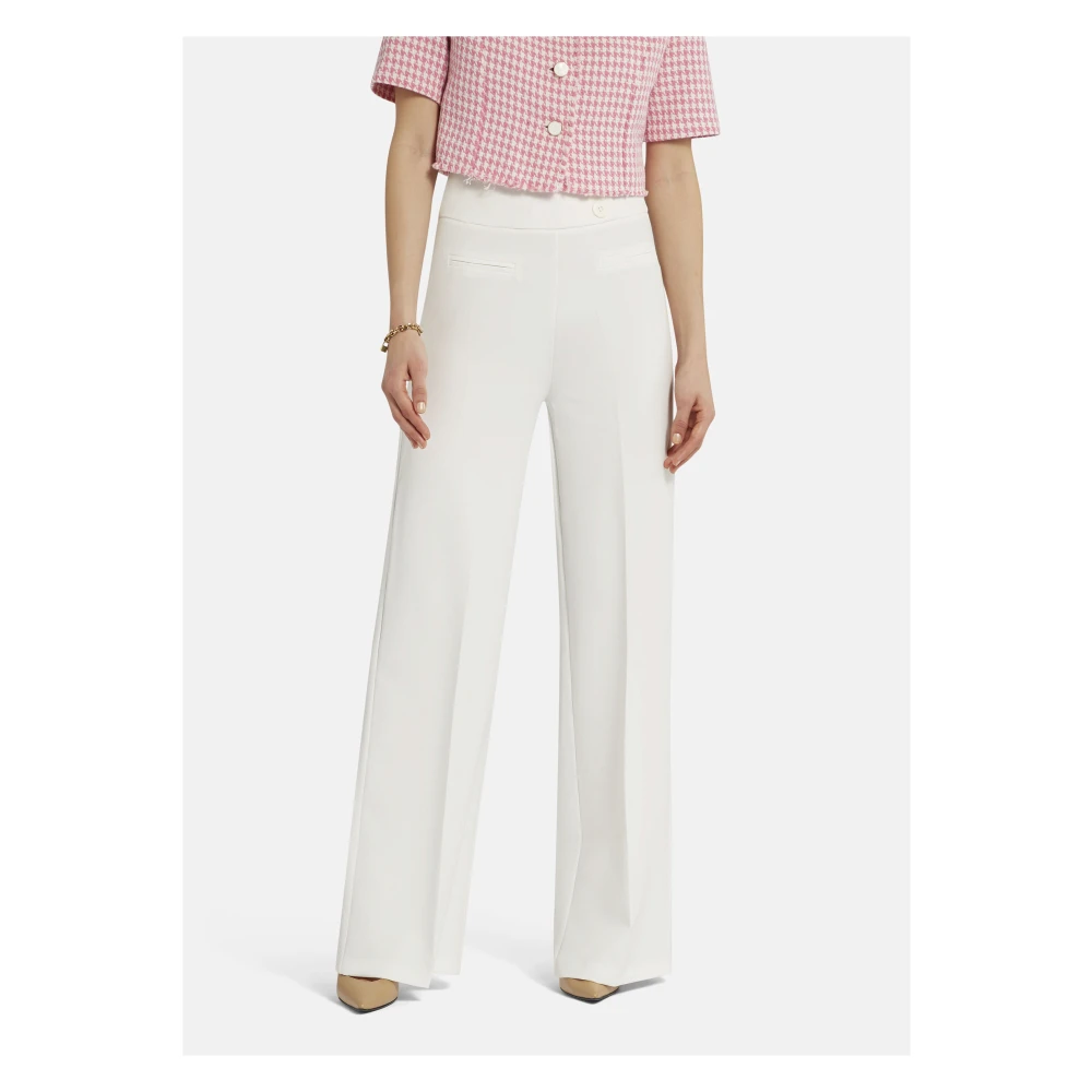 Nicowa Coreana Twill Broek White Dames