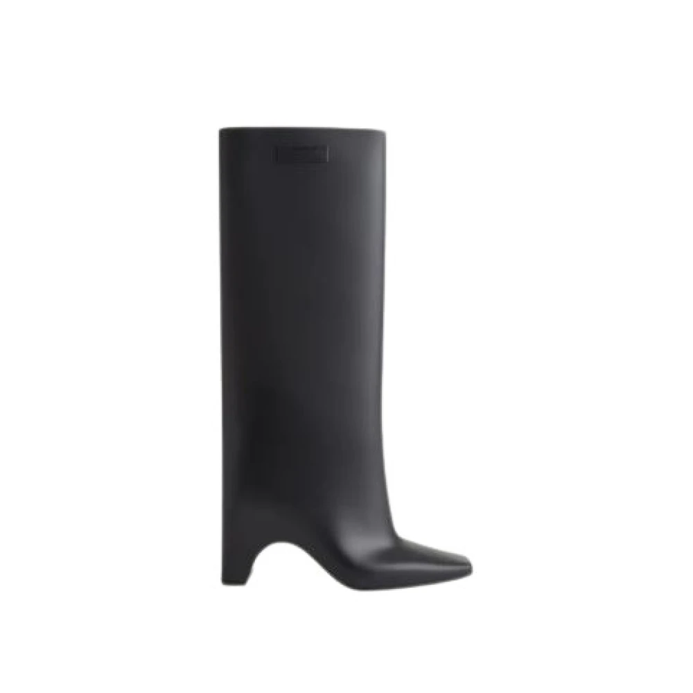 Coperni Zwarte Rubberen Bridge Laars Stijlvolle en Functionele Regenlaarzen Black Dames
