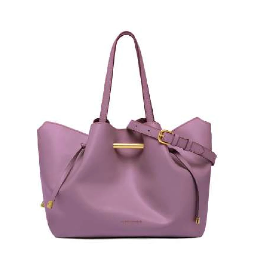 Gianni Chiarini Amanda Leren Tas Purple Dames