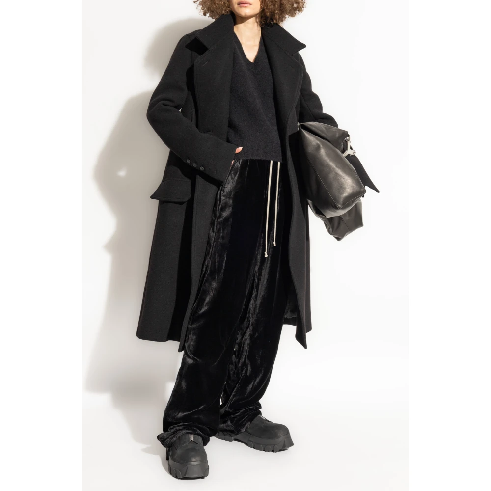 Rick Owens Tommy V-hals Trui Black Dames