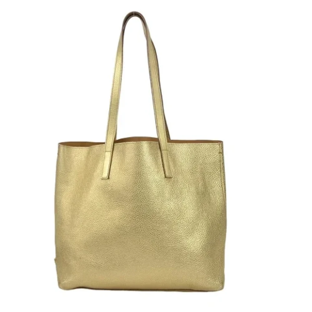 Prada Vintage Pre-owned Leather prada-bags Yellow Dames