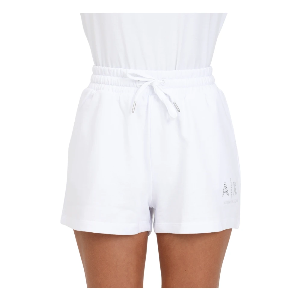 Armani Exchange Short Shorts White Dames
