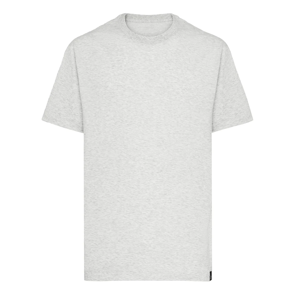 Boggi Milano T-Shirts Gray Heren