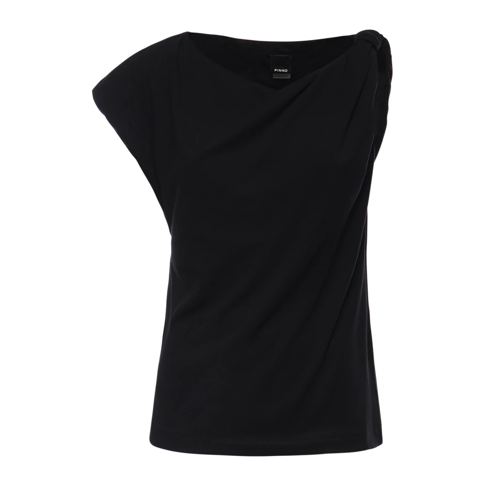 Pinko Women's Black T-Shirts, L, T-Shirt