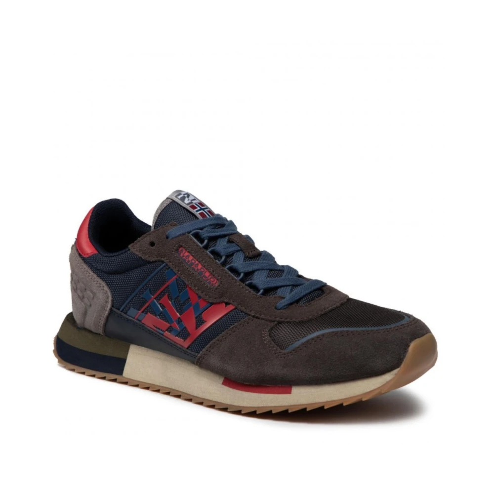 Napapijri Grijze Hardloopschoenen Casual Outdoor Sneakers Heren Schoenen Veelkleurig Multicolor