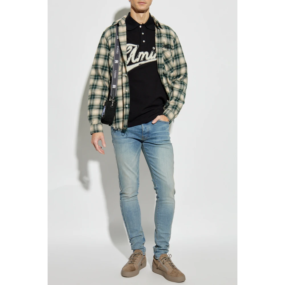 Amiri Flanellen overhemd Green Heren
