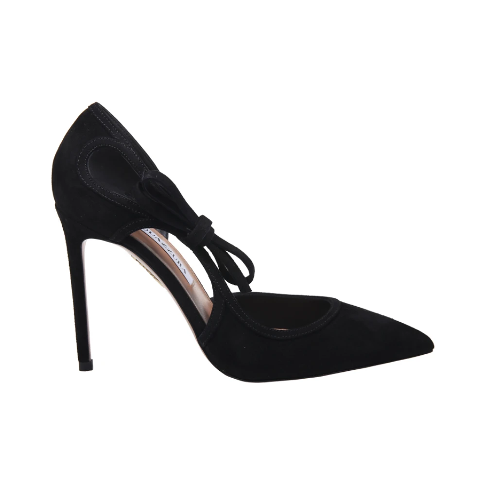 Aquazzura Women's Black Pumps, 4 Uk, Soave Pump 105