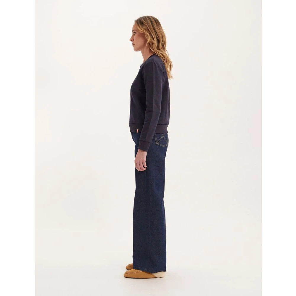 Ines De La Fressange Paris Clémence navy blue sweater Clémence navyblauwe trui Blue Dames